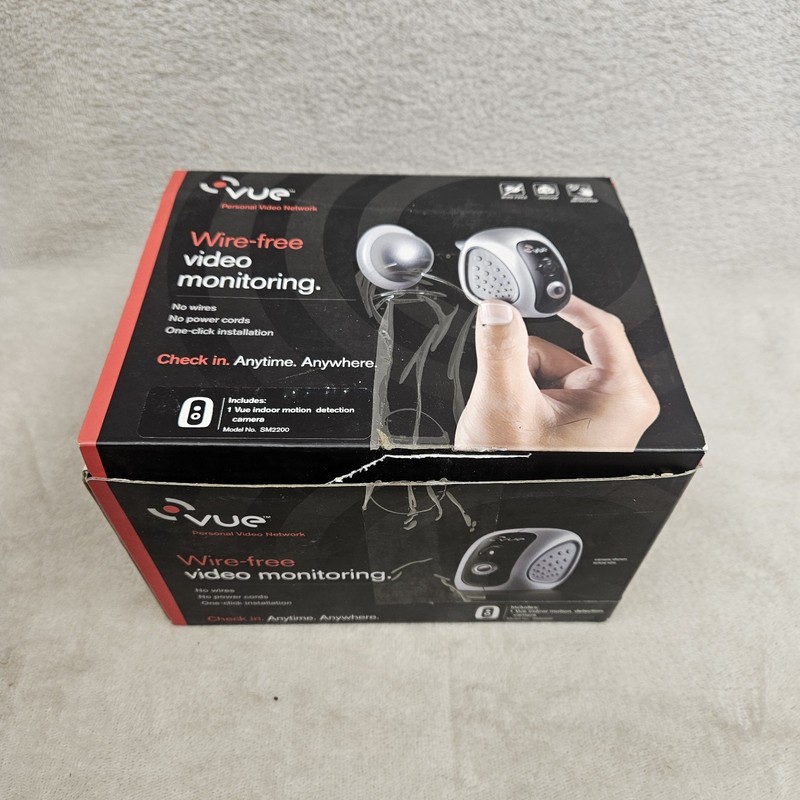 VUE Personal Video Network Wire-Free Video Monitoring Camera SM2200 Untested gallery