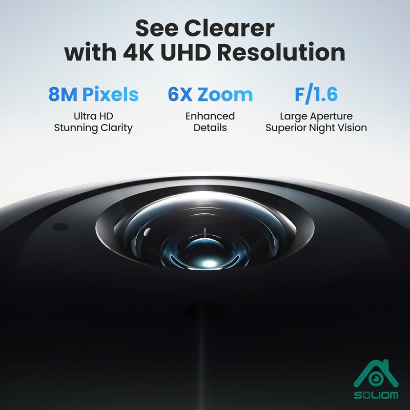 Security Cameras Wireless Outdoor,4K Ultra HD for Day and Night, No Subscription gallery