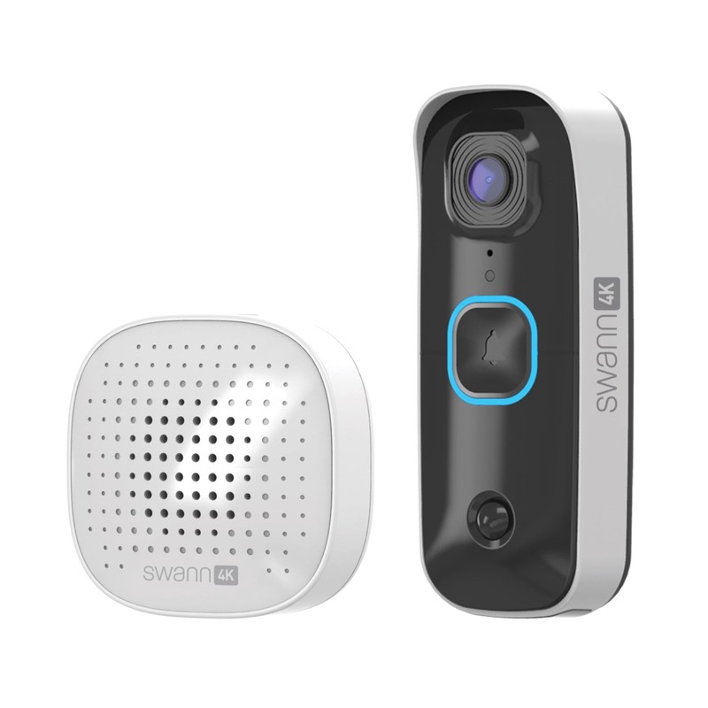 Buddy4K UHD Wireless Video Doorbell & Chime | No Monthly Fee | Ultra-Wide 165…