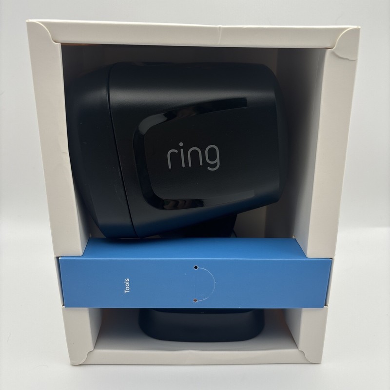 OPEN BOX Ring Spotlight Battery Outdoor Security - Black gallery