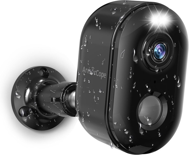 Security Cameras Wireless Outdoor, Battery Powered 2k WiFi Cameras for Home S... gallery