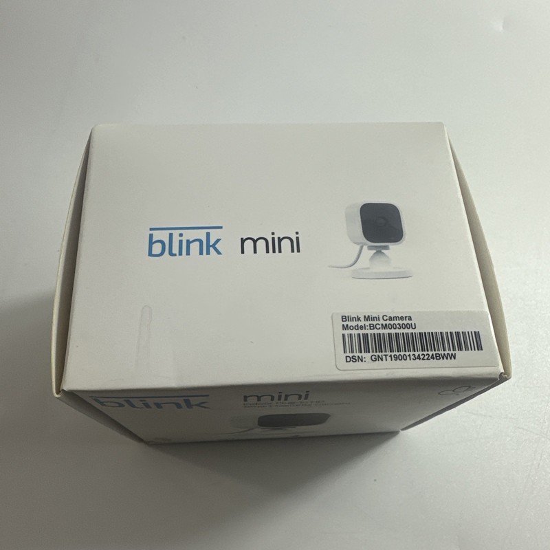 Blink Mini Compact Indoor Plug-In Smart Security Camera 1080p HD NEW gallery