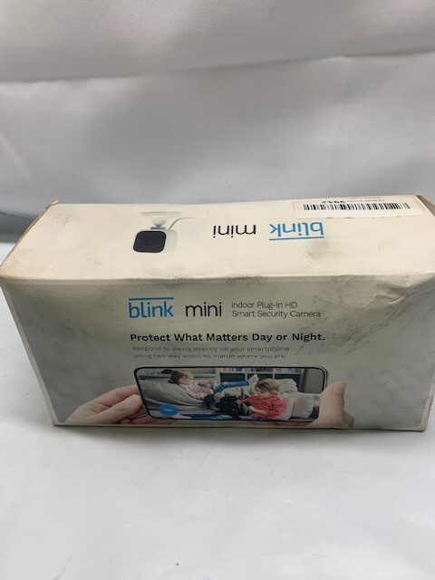 Blink Mini Indoor Plug-in HD Smart Security Camera 2pk Motion Detect 2-Way Audio gallery