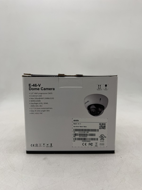 Advidia E-46-V 4MP Outdoor Network Dome Camera gallery