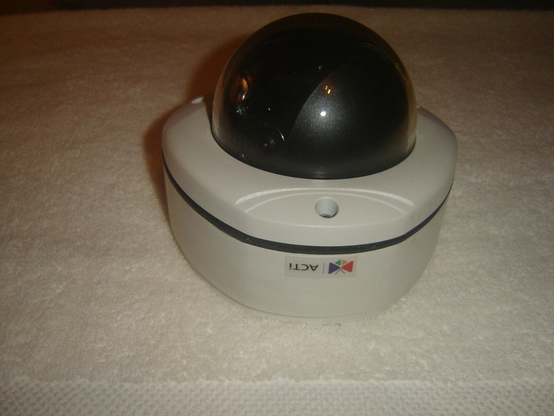 ACTi Dome Security Camera, TCM 7411, Outdoors Vandle Proof PoE Rugged Dome gallery