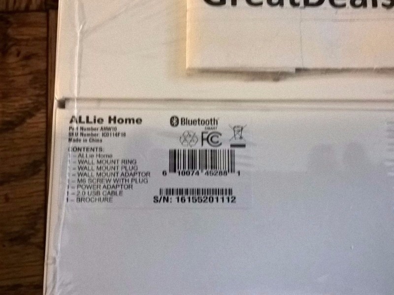 ALLie Home 360 x 360 Interactive VR Camera Webcam Home Security Brand New gallery