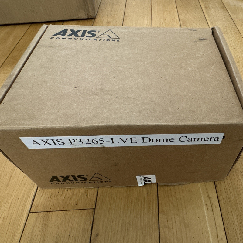 AXIS P3265-LVE Dome Security Camera IP/Network Wired Connectivity Color Mode