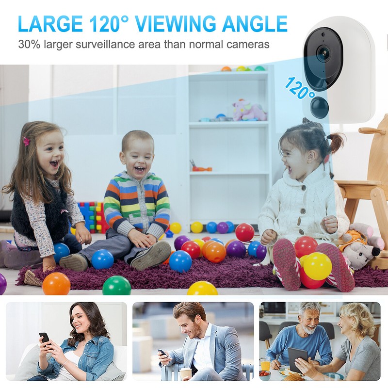 2024 Wireless 4MP WiFi Security Camera System Smart outdoor Night Vision Cam 2K gallery