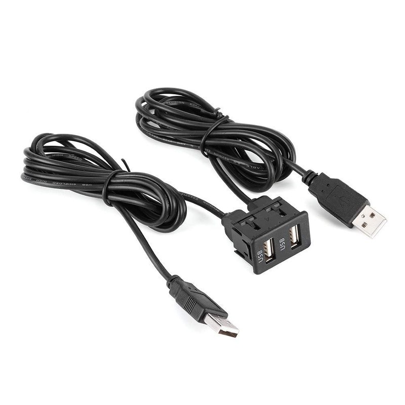 Aramox Dashboard Cable Adapter,1.5m USB Panel Extension normal, popular gallery