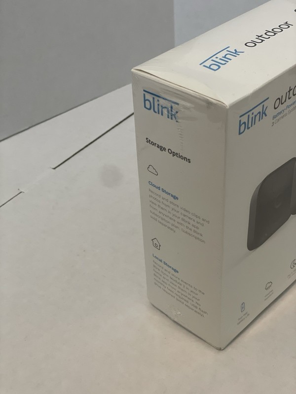 Blink Outdoor Battery-Powered Wireless Security Camera 3rd Gen 3-Pack New/Sealed gallery