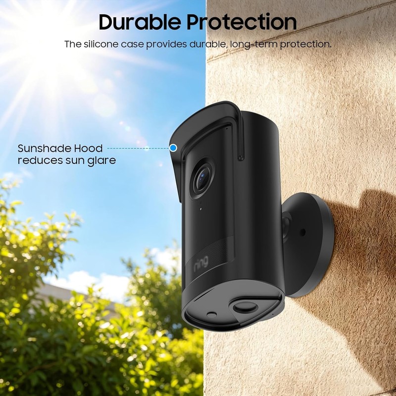 Silicone Case for Ring Outdoor Cam Pro (2025)Soft Silicone Protective Skin Cover gallery