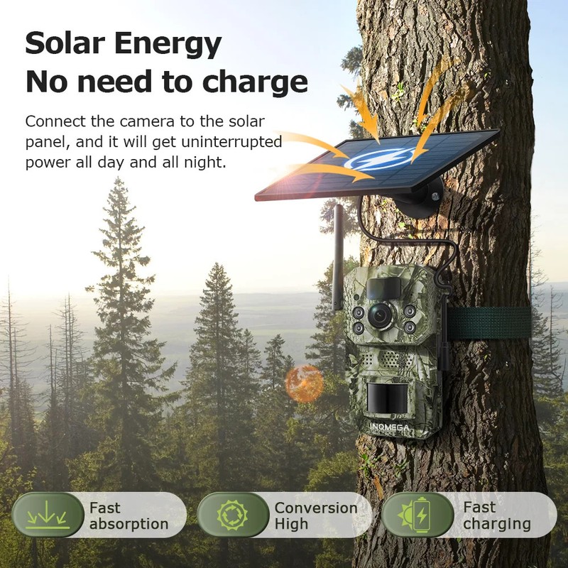 Hunting Trail Camera 5MP Night Vision Wildlife Camera Motion Activated Outdoor gallery