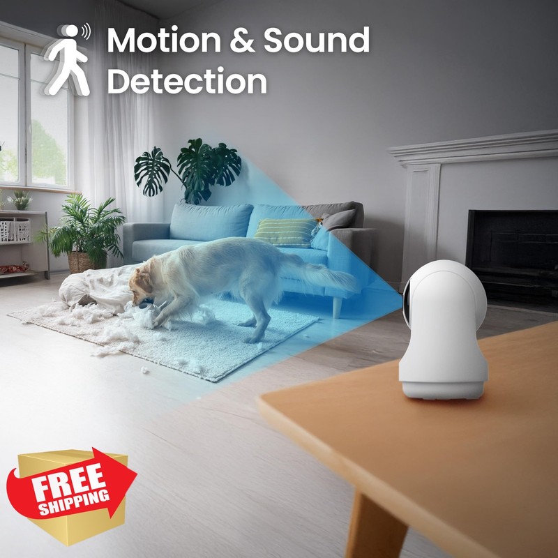 Feit Electric 2K Smart Pan Tilt WiFi Camera New Gen gallery