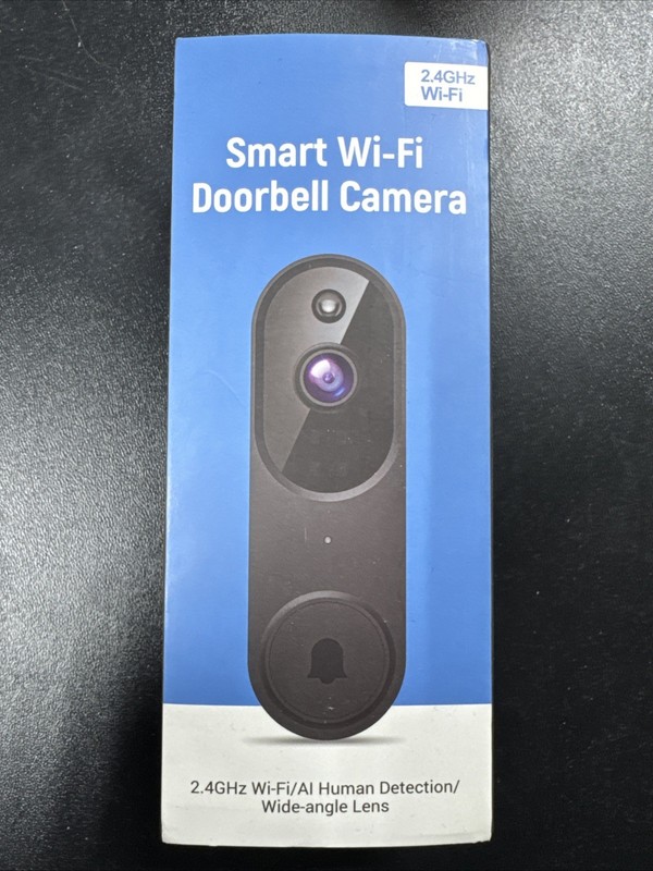 Smart Wi-fi Doorbell Camera. 2.4GHz/human Detection/Wide Angle Lens