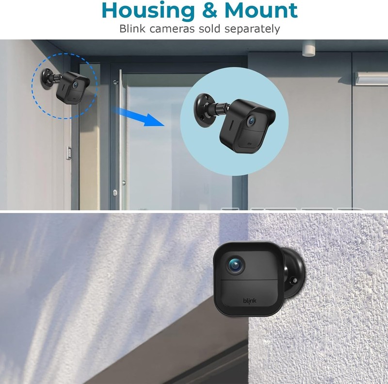 5-Pack Blink Outdoor Camera Mount with Weatherproof Housing & 360° Adjustability gallery