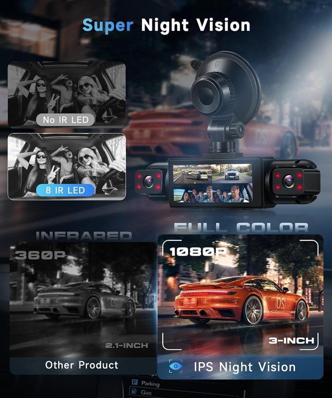 Mejor Camara De Seguridad FHD 1080P Para Carros De 360° Cámara De 4 Canales gallery