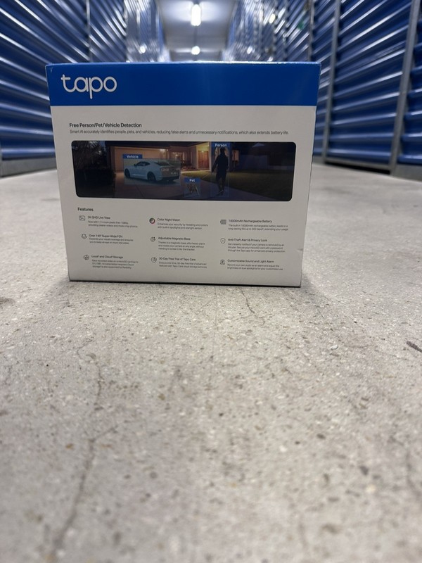 Tapo MagCam 2K Wireless Outdoor Security Camera Battery Magnetic 2 Pack gallery