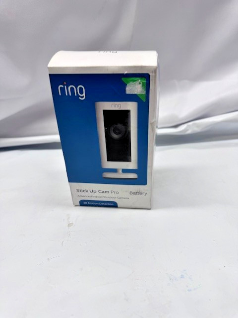 Ring Stick Up Cam PRO Battery Powered Indoor Outdoor Camera Advanced*New