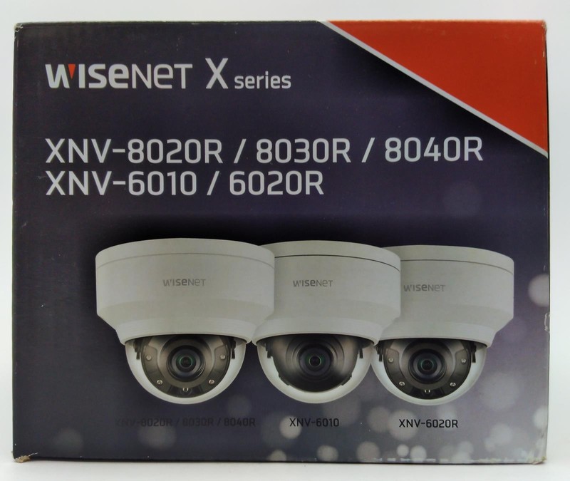 Hanwha X-Series IR Outdoor Dome Security Camera 7mm Fixed Lens XNV-8040R gallery
