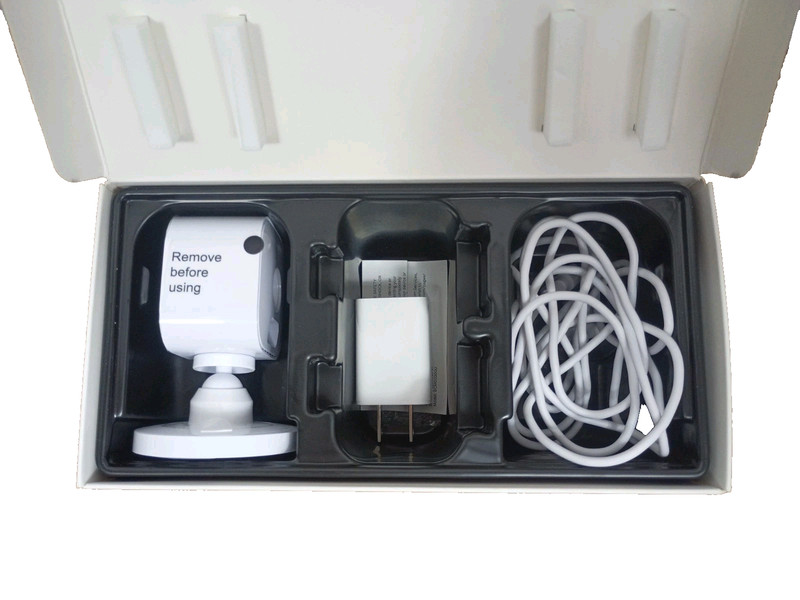 Blink Mini Indoor Plug-In HD White Smart Security Camera Works W/ Alexa Safety