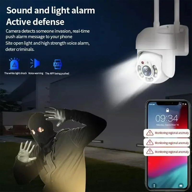 HD Outdoor Waterproof Surveillance Camera Full Color Infrared Night Vision Two-W gallery