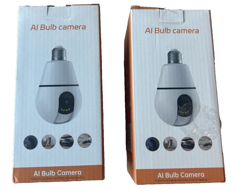 AI Bulb Camera-NEW QIDI PTZ Bulb Camera