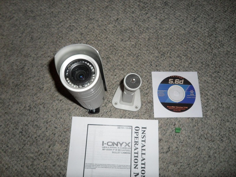 I-ONYX MP-955 IR IP IR MEGAPIXEL BULLET CAMERA