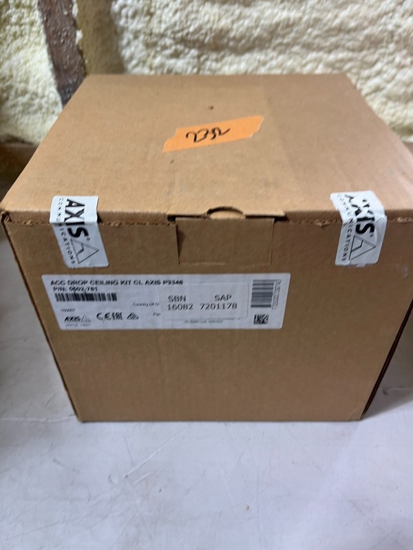 NEW SEALED Axis 5502-781 Drop Ceiling Kit For Axis P3346 Smoke Dome