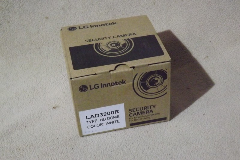 LG Innotek LAD3200R HD Dome Camera- White