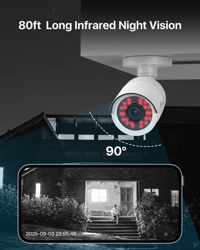 2MP 1080p HD Security Camera, Hybrid 4-in-1 CVI/TVI/AHD/CVBS Bullet Wired Cam... gallery