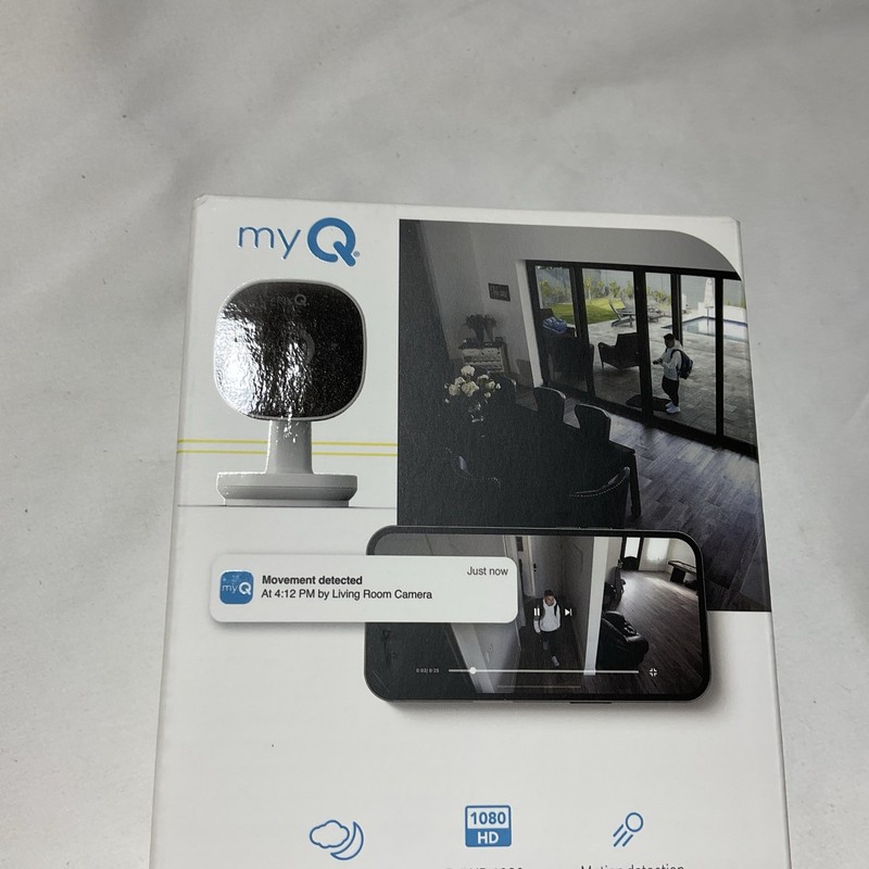 New SealedChamberlain myQ Smart Indoor Home Camera MYQ-C13AXXW Full HD 1080p G11 gallery