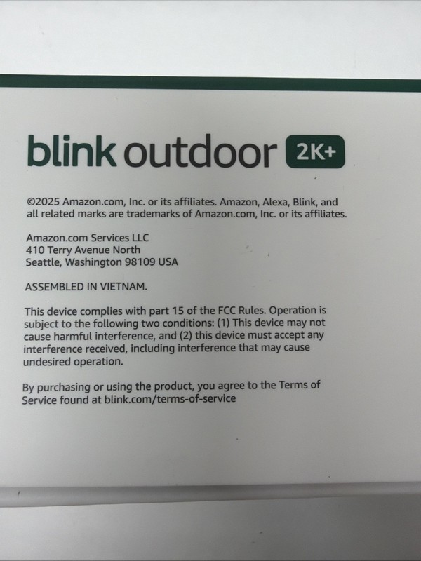 Blink Outdoor 2K+ Wireless Security Camera 2K 2-Pack w/Sync New gallery