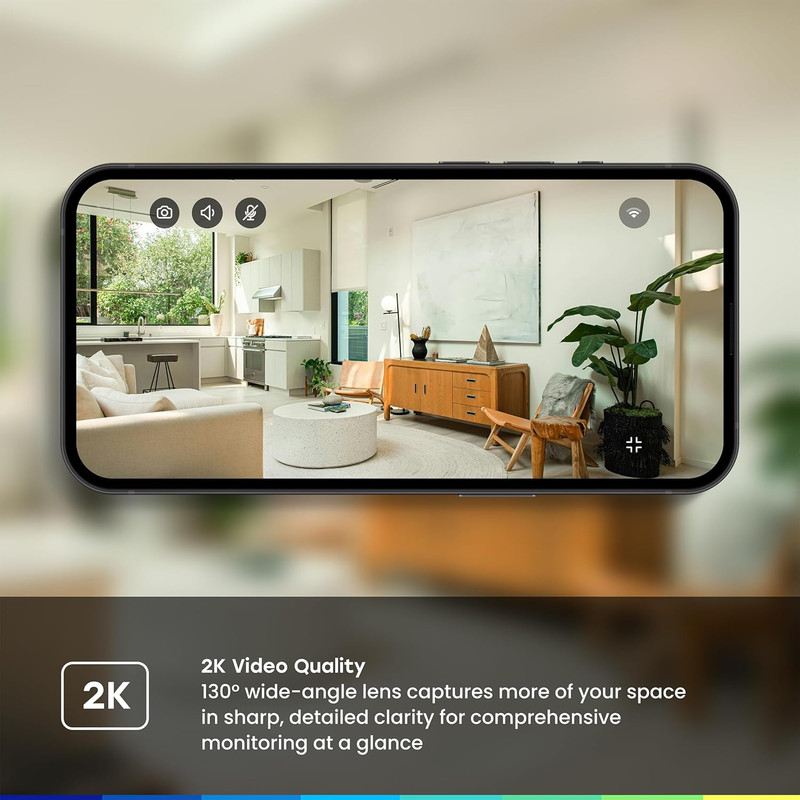 Myq Indoor Plug-In Security Camera Gen 2 – 2K Smart Wi-Fi Camera with Night Visi gallery