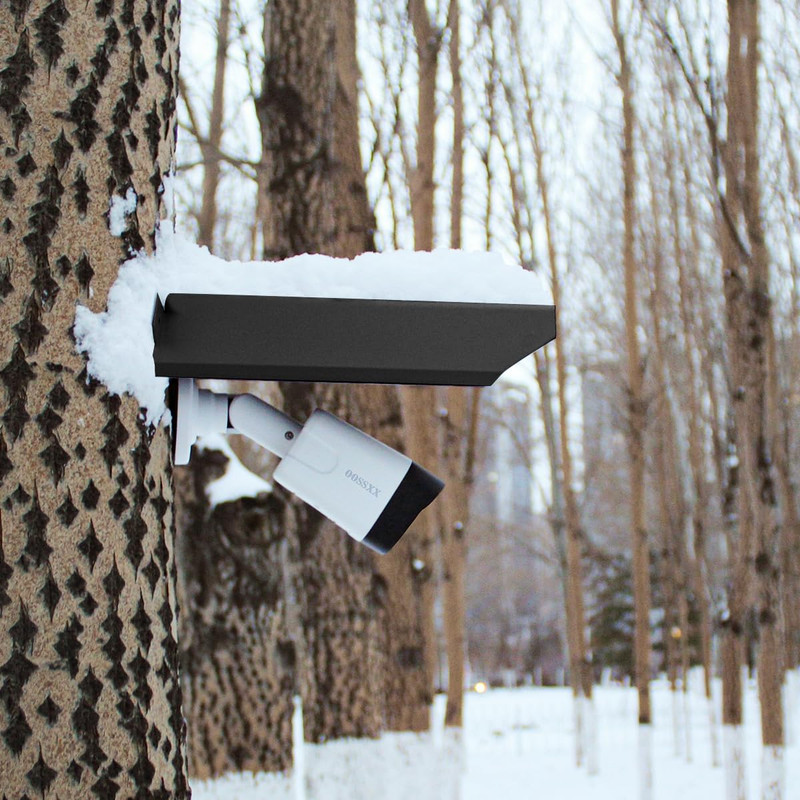 OOSSXX Universal Security Camera Sun Rain Cover Shield for Outdoor Surveillance gallery