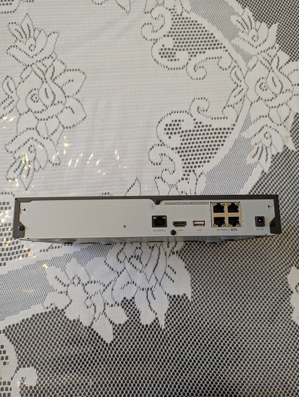 Wisenet XRN-420S-2T/VUS 4 Channel 4K PoE NVR 2TB HDD Network Video Recorder gallery