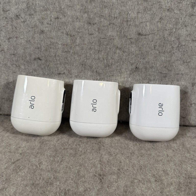 Arlo Essential VMC2030 Wireless Indoor/Outdoor Camera Lot Of 3 (Parts/Repair)