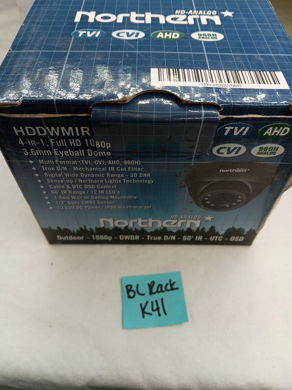 Northern HDDWMIR 4 In 1 Full Hd 1080p 2.8mm Eyeball Dome New-Old Stock