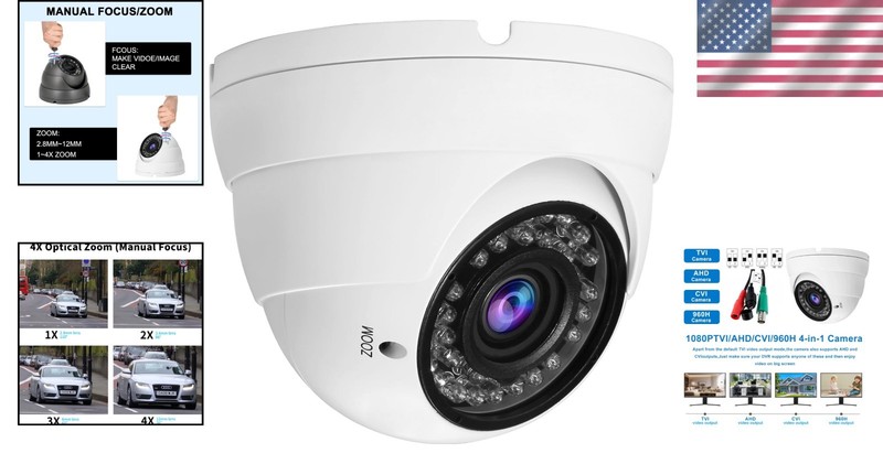 Night Vision Dome Camera | 2MP Analog CCTV, Waterproof gallery