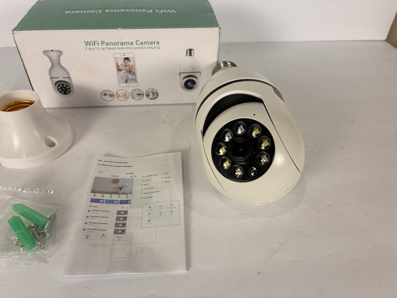Wifi Panoramic Camera Light Socket Camera. Easy to Install gallery