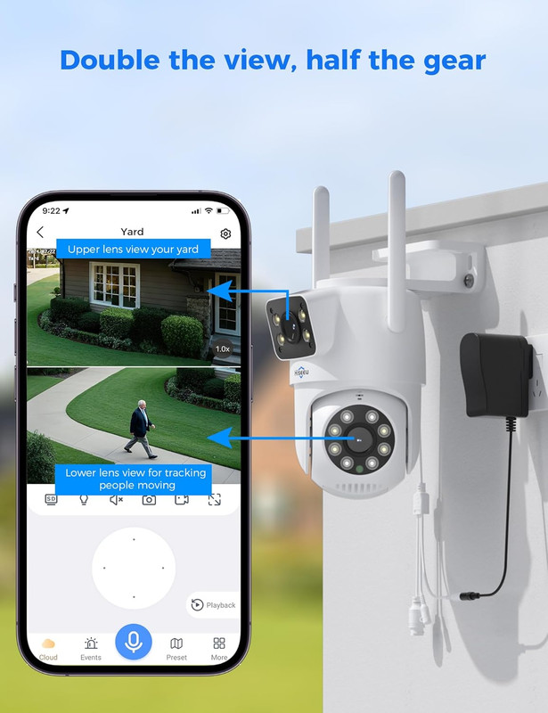 Wireless Security Cameras Outdoor, 5G & 2.4G Wifi Pro, Wireless Home Security Ca gallery