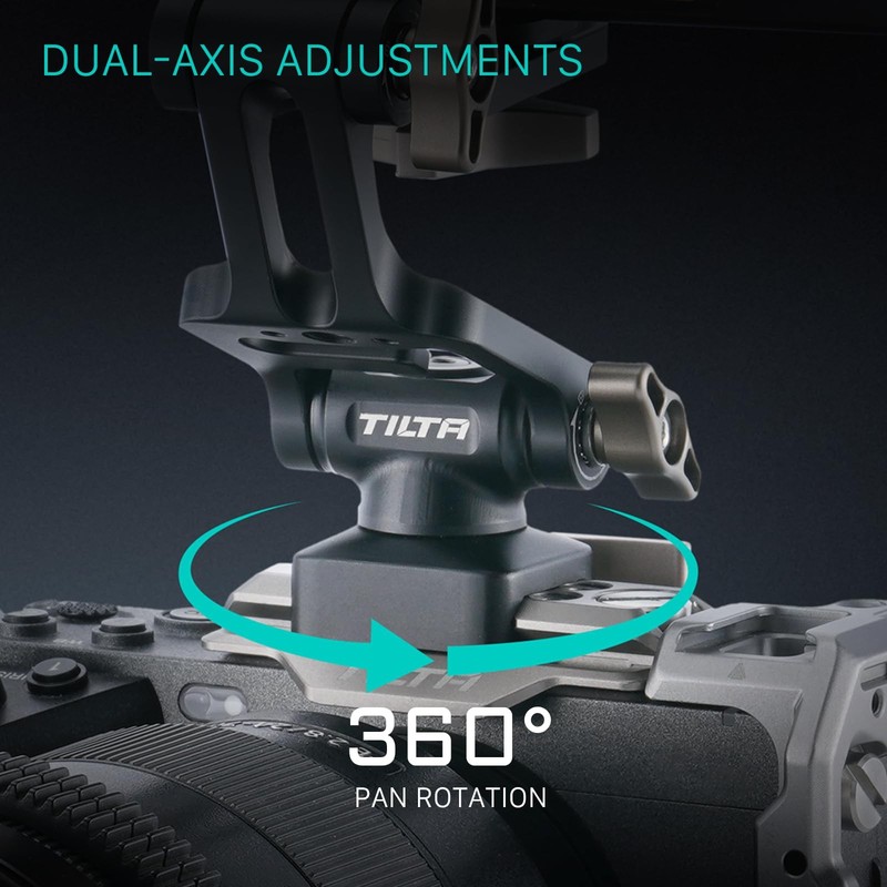 Extended Monitor Mount (NATO) | Adjustable Dual Swivel Arm with 1/4"-20 Threa... gallery