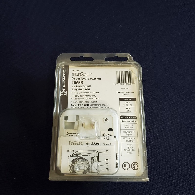 Intermatic TimeAll Security/Vacation Timer, Conserves Energy New In Package gallery
