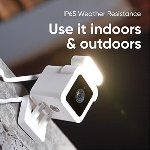 Spotlight For Wyze Cam v3 Color Night Vision 1080p Indoor/Outdoor Video Camera gallery