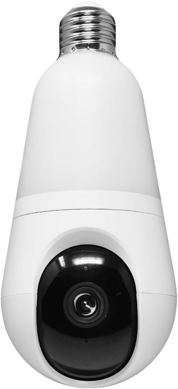 Light Bulb Security Camera, 4MP 2K, Human and Vehicle Detection, Indoor Outdoor, gallery