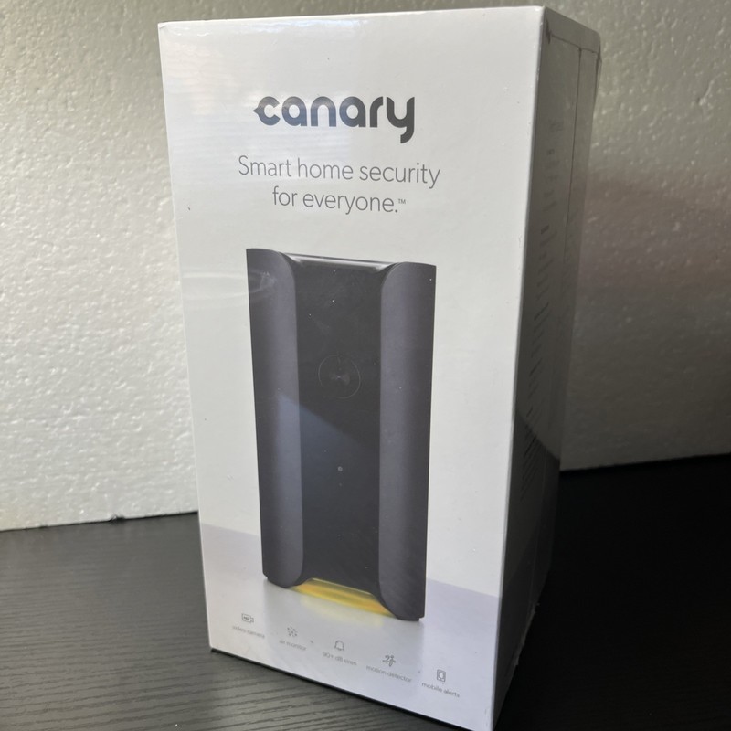 New Canary CAN100USBK Smart Home Security Camera Black – New Sealed