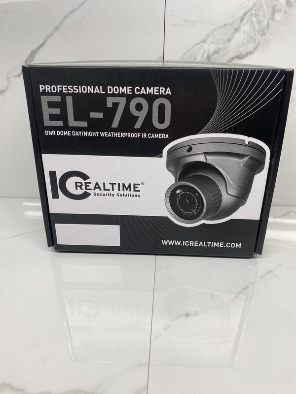 Open BoxIC Realtime EL-790 Security Color Camera 2.8-10mm SSDR Remote Free Ship!