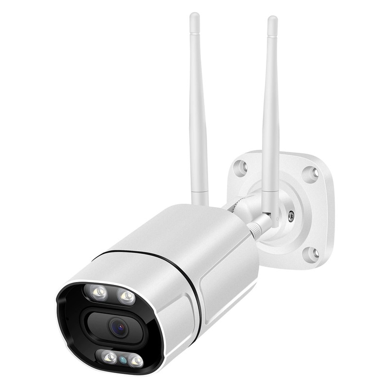 Security 5MP IP Camera WiFi Outdoor Color Night Vision Spotlight Bullet gallery