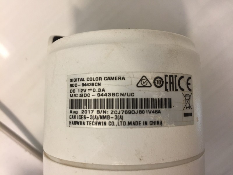 Samsung SDC-9443BCN Outdoor Weatherproof Bullet Security Camera with Cable gallery