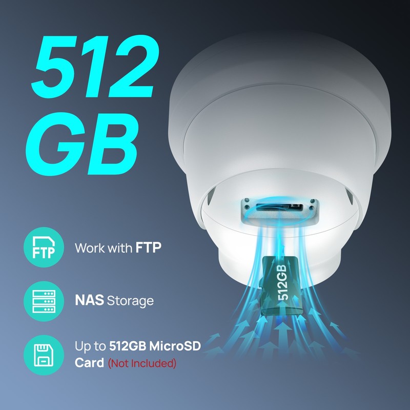 20Pack Vikylin 5MP Full Color+IR Dual Light POE IP Camera with Audio Metal 2.8mm gallery