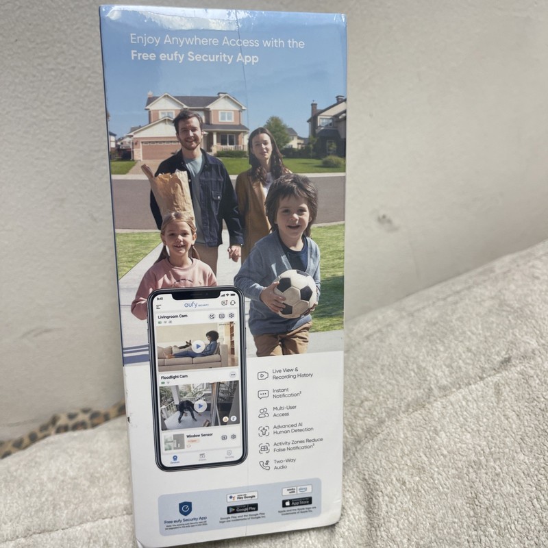 eufy WI-FI Video Doorbell 2K WDR Security Camera 2-Way Audio Intercom + HomeBase gallery